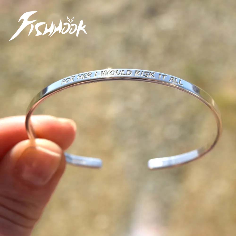 Coordinates Bracelet - Пара с гравировкой имени и текста,